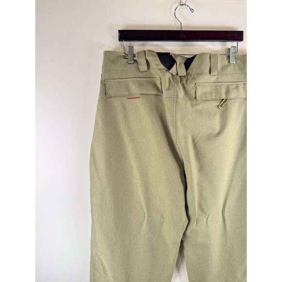 Rossignol Gore Tex Womens Ski Pants Brown Ankle Zip Waterproof Snowboard Large - Picture 8 of 12